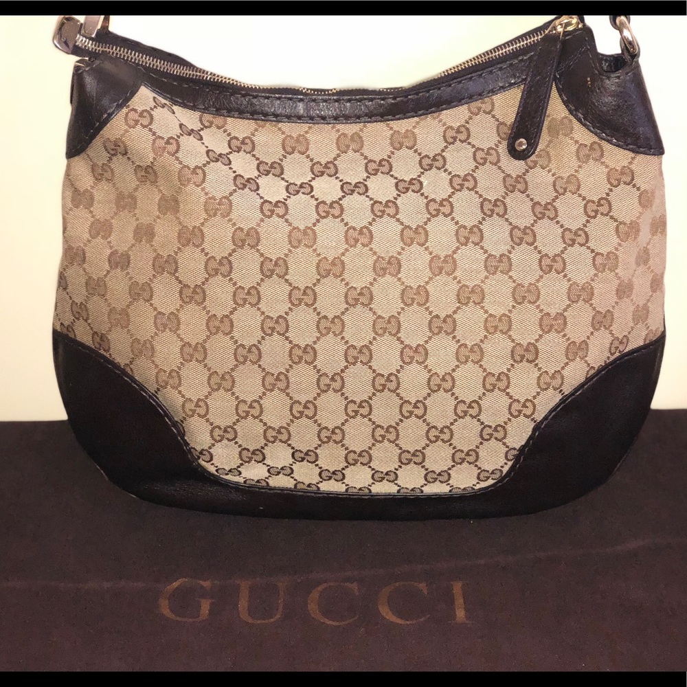 ⭐️sold ⭐️Authentic Gucci monogram shoulder bag